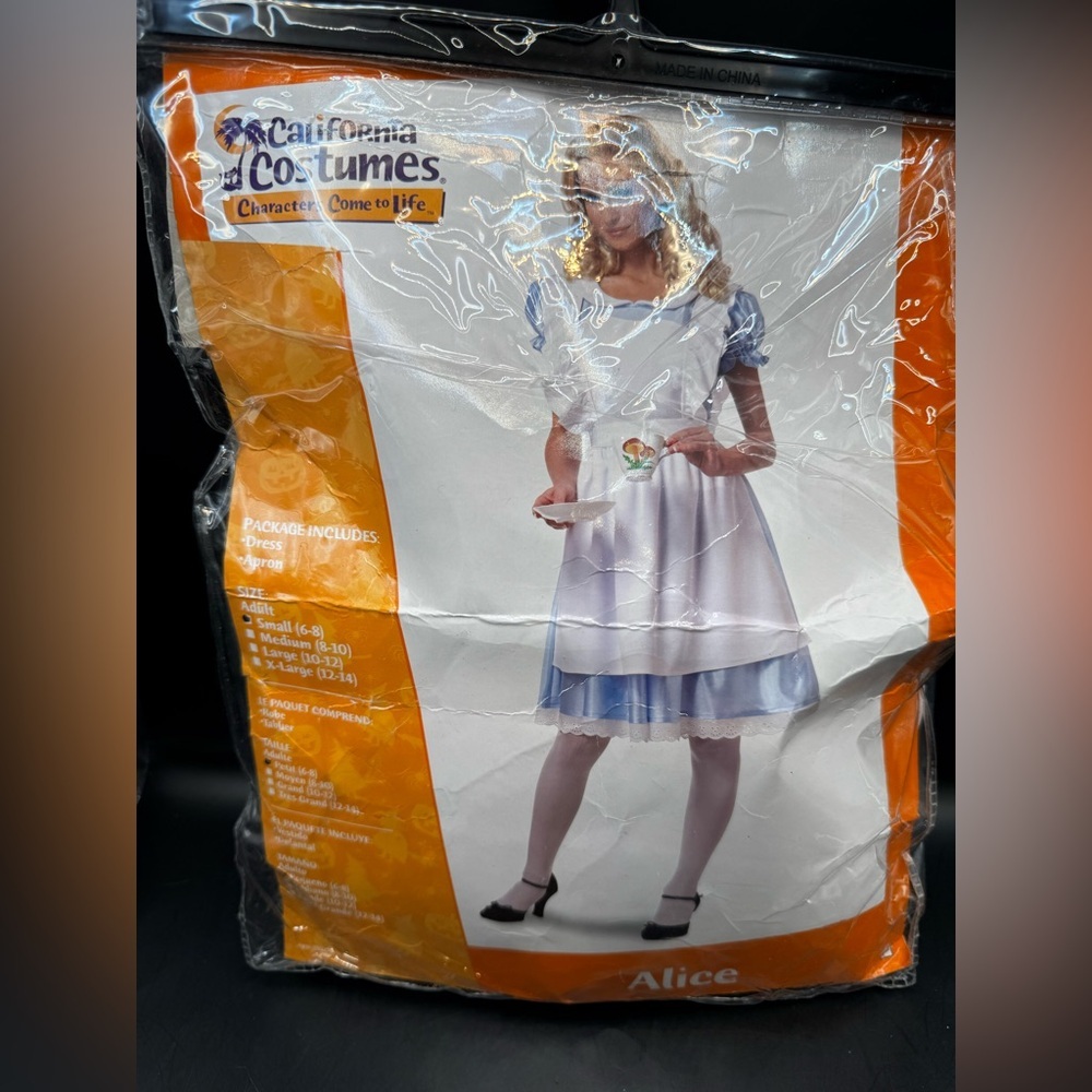 California Costumes Women’s Size Small “Alice” Costume Halloween Party Cosplay